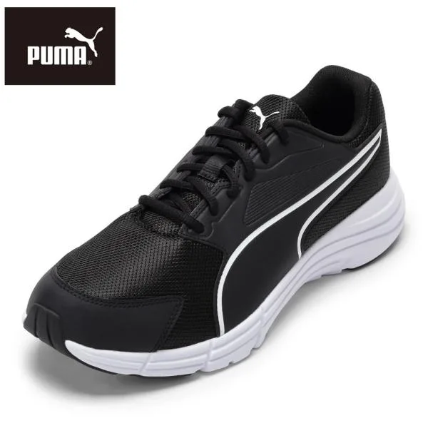 プーマ スニーカー メンズ 幅広 着脱簡単 ブラック×ホワイト PUMA エクスペダイト ワイド NU 3 311455.01M 爆買 SALE