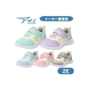 瞬足 2E「すみっコぐらし」モデル 瞬足 シュンソク JC-245 SJC2450 15.0cm〜20.0cm 女児 左右非対称ソール 軽量 カップインソール 屈曲性 名前記入スペース