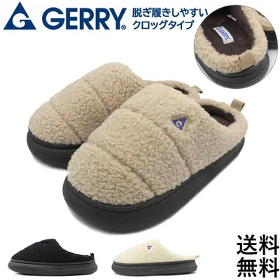 レディース 厚底 サンダル スリッポン サボ 軽量 モックシューズ 黒 スニーカー GR5581 GERRY 爆買