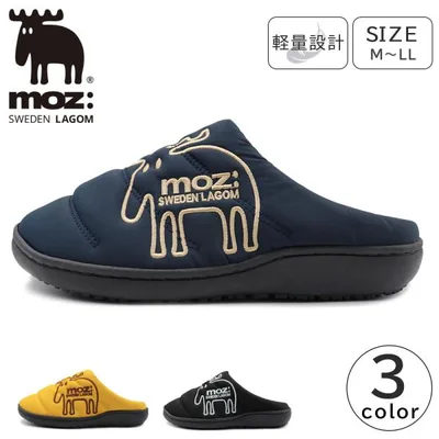 MOZ モズ レディース サンダル MZ6701 サボサンダル クロッグサンダル 軽量 防寒