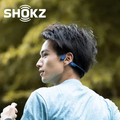 公式Shokz OpenRun 骨伝導イヤホン ワイヤレス 耳を塞がない オープンイヤー Type-C充電 急速充電 防水 高音質 スポーツイヤホン 2年保証 ショックス