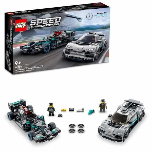 レゴ LEGO メルセデスAMG F1 W12 E Performance & メルセデスAMG Project One 76909