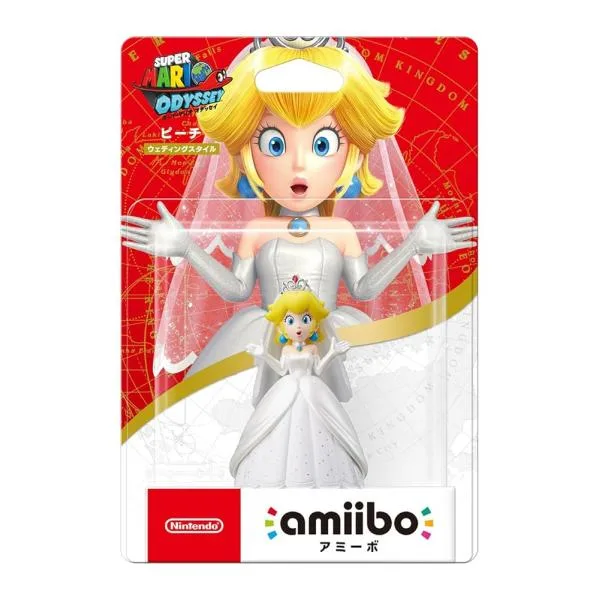 amiibo ピーチ ウェディングスタイル スーパーマリオシリーズ NVL-C-ABAU