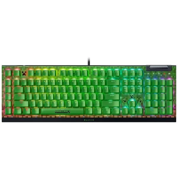 RAZER レイザー Minecraftコラボ ゲーミングキーボード BlackWidow V4 X minecraft Edition 有線 RZ03-04704100-R3M1