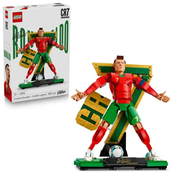 レゴ LEGO エディション クリスティアーノ ロナウド サッカーレジェンド 43016