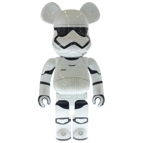 メディコムトイ BE@RBRICK Chrome Ver.1000% ベアブリック ファーストオーダー ストームトルーパー クロームバージョン フィギュア 人形