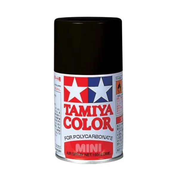 タミヤ(TAMIYA) ポリカーボネートスプレー PS-5 ブラック 模型用塗料 86005