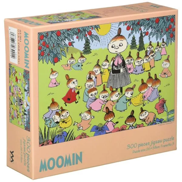 ジグソーパズル やのまん(Yanoman) 日本製300ピース ムーミン MOOMIN リトルミイのきょうだい (26x38cm) 03-9