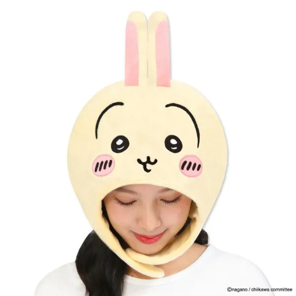着ぐるみ キャップ ちいかわうさぎ ちいかわ キャラクター コスプレ ハロウィン ハロウィーン 変装 コスチューム 帽子 学祭 サザック SAZAC y3-cap-szc366