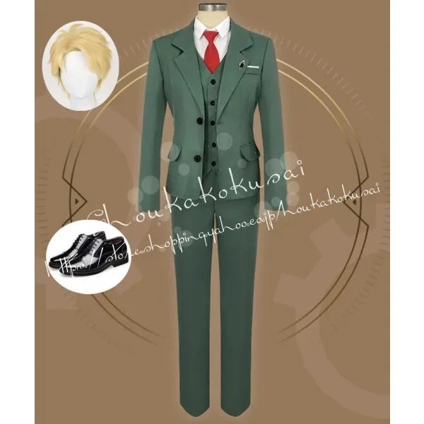 SPY×FAMILY ロイド・フォージャー コスプレ衣装 スパイファミリー 父 黄昏 たそがれ コスチューム cosplay 変身 ステージ服 舞台 変装