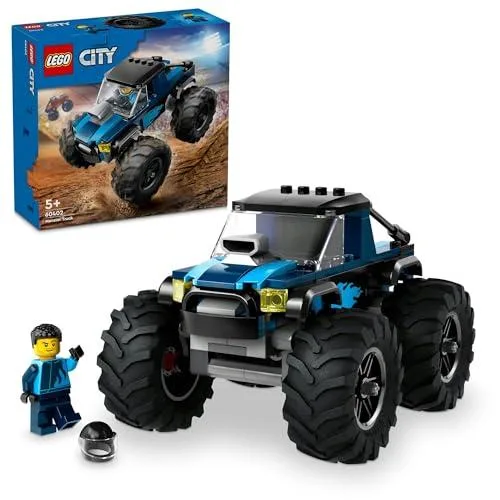 レゴ(LEGO) シティ 青いモンスタートラック おもちゃ 男の子 女の子 60402
