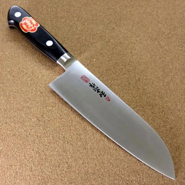 包丁 三徳包丁 17.5cm (175mm) 関の刃物 VG-1 ステンレス高炭素鋼 口金 両刃 万能包丁 文化包丁 日本製