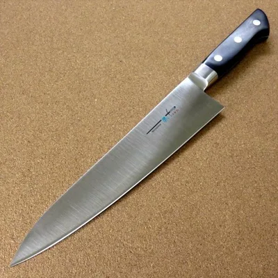 包丁 牛刀 24cm (240mm) 関の刃物 TSマダム クロムモリブデン ステンレス 両刃 万能包丁 洋包丁 日本製