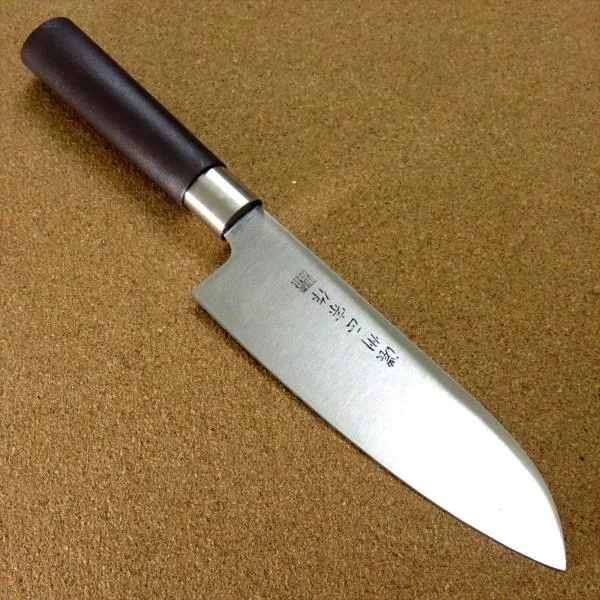 包丁 三徳包丁 17cm (170mm) 関の刃物 濃州正宗作 ステンレス 両刃 万能包丁 文化包丁 日本製