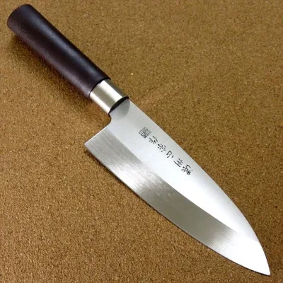 包丁 出刃包丁 16.5cm (165mm) 関の刃物 濃州正宗作 ステンレス 片刃 右利き 肉 鳥 魚をさばく 日本製
