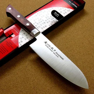 包丁 三徳包丁 16.5cm (165mm) 関の刃物 濃州正宗作 モリブデンステンレス鋼 両刃 万能包丁 日本製