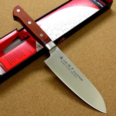 包丁 小三徳包丁 15cm (150mm) 関の刃物 濃州正宗作 モリブデンステンレス鋼 両刃 万能包丁 日本製