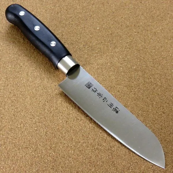 包丁 小三徳包丁 15cm (150mm) 関の刃物 濃州正宗作 モリブデンステンレス 両刃 文化包丁 日本製