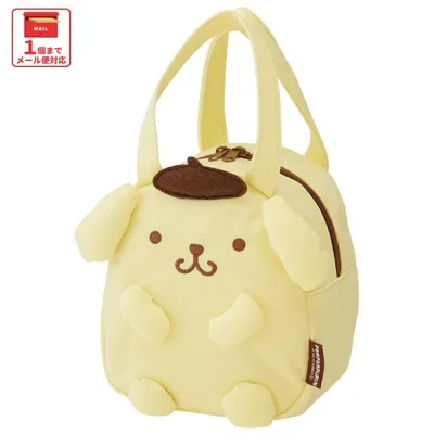 スケーター ランチバッグ キッズ お弁当かばん ミニトート かわいい おしゃれ skater KNBD1 ポムポムプリン サンリオ キャラクター グッズ