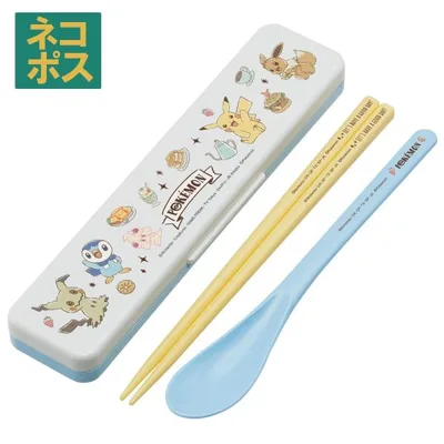 スケーター お箸 スプーン セット 食洗器対応 抗菌 カトラリー お弁当 おしゃれ カトラリーセット CCS3SAAG ポケットモンスター ポケモン ピカチュウ 男の子