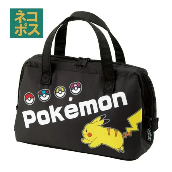 スケーター ランチバッグ 保冷 保温 おしゃれ がま口 ランチトートバッグ お弁当かばん skater KGA1 ポケットモンスター ポケモン ピカチュウ 男の子