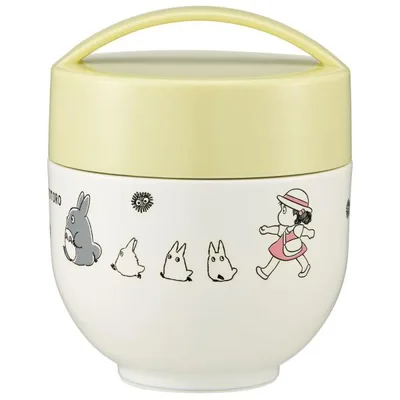 スケーター カフェ 丼 ランチボックス 540ml 保温 保冷 お弁当箱 レンジ対応 保温弁当箱 skater LDNC6AG となりのトトロ totoro スタジオジブリ 女性