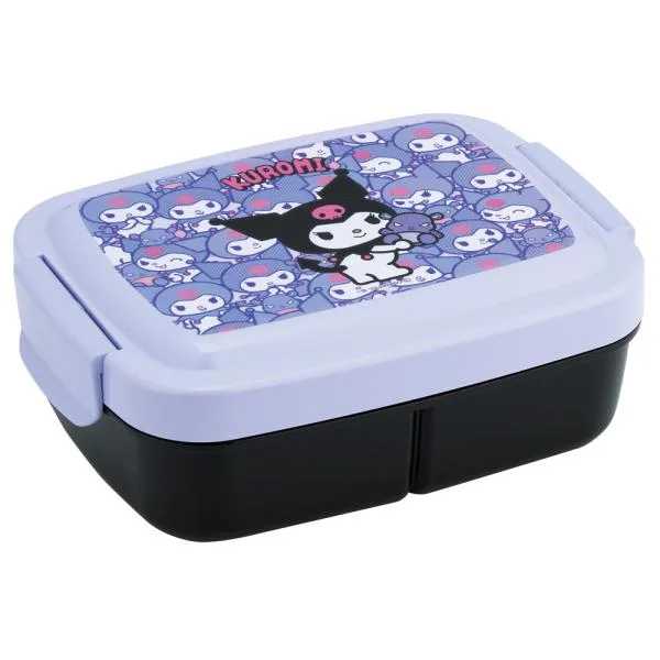 スケーター キッズ ランチボックス 840ml お弁当箱 弁当箱 仕切り 一体型 ランチ 子供 こども skater P84 クロミ クロミちゃん サンリオ 女の子 女子