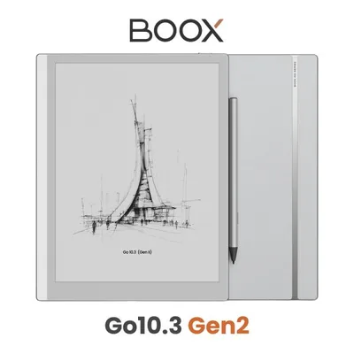 【10インチ】BOOX Go 10.3 Gen2 電子ペーパー タブレット Android15 64GB スタイラス付 PDF書き込み 学習 読書 目に優しい Lumi フロントライト