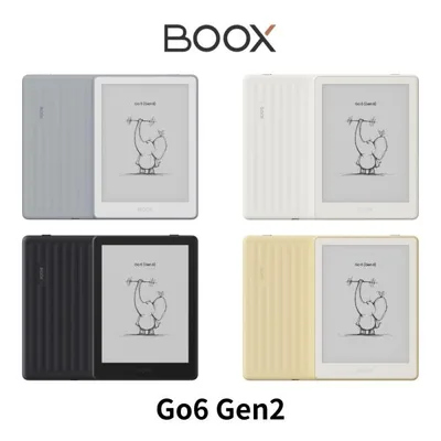 【6インチ】BOOX Go6 Gen2 電子書籍リーダー 6インチ 電子ペーパー Android Google Play対応 小説 読書 軽量160g ペン対応 microSD対応