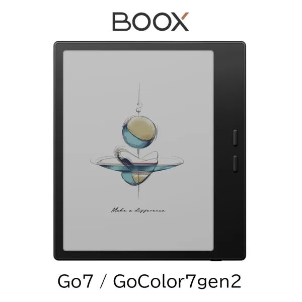【7インチ】BOOX Go7/GoColor7Gen2 7インチAndroidタブレット Playストア 物理ボタン付 カラー1種類 モノクロ2種類