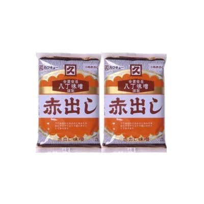 カクキュー 赤出し味噌 300g 2袋 三州 赤だし 八丁味噌 ピロー 袋