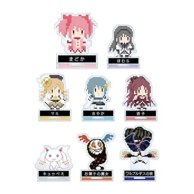 TVアニメ「魔法少女まどか☆マギカ」トレーディングアクリルスタンド(ワンナイト人狼コラボドット絵ver.)(BOX)8個入り【2027年1月下旬発売予定】