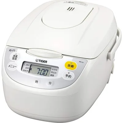 タイガー 炊飯器 1升 黒遠赤厚釜 マイコン 調理メニュー付き 炊きたて ホワイト JBH-G181W