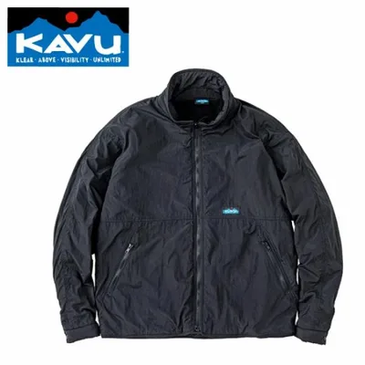 KAVU カブー Baranof Jacket バラノフジャケット Black 19822516 【 メンズ アウター 防寒 フリース フルジップ アウトドア キャンプ ワードローブ 】