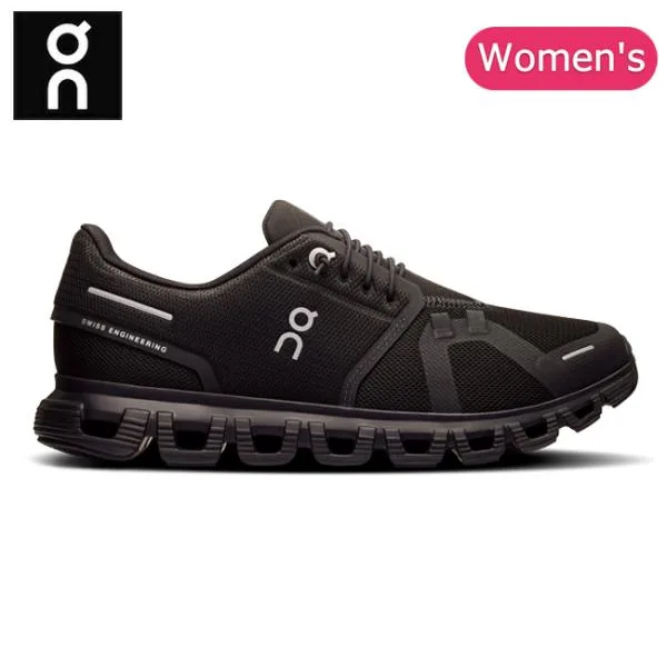 On オン Cloud 6 クラウド6 Black/Black 3WF10061043 【 靴 スニーカー レディース ウィメンズ シューズ アウトドア 】