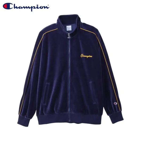 チャンピオン Champion ジャケット ジップ アウター メンズ 無地 ZIP JACKET ブラック ネイビー ダークグリーン 黒 C3-C614