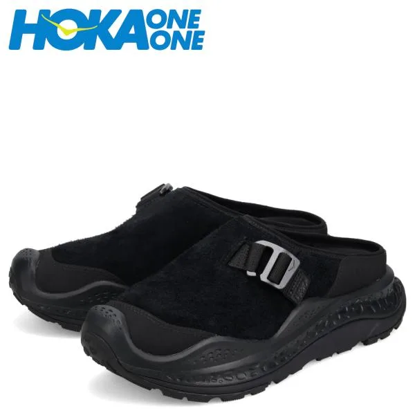 ホカオネオネ HOKA ONE ONE オラ プリモ サンダル リカバリー ミュール シューズ メンズ 厚底 ORA PRIMO EXT ブラック 黒 1168973-BBLC