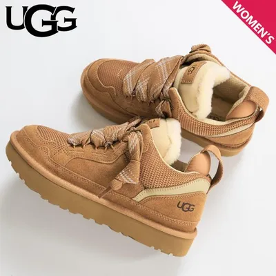 UGG アグ スニーカー ローメル レディース LOWMEL ブラウン 1144032