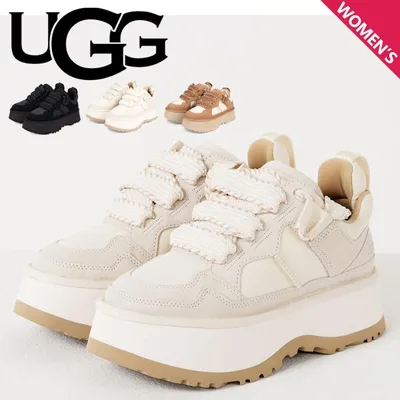 UGG アグ スニーカー アストロメル レディース ASTROMEL 厚底 ブラック ベージュ チェスナット 黒 1171541