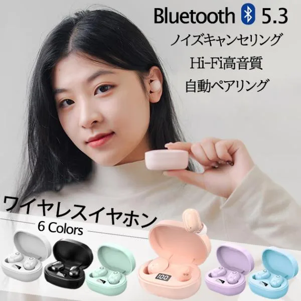 หูฟังบลูทูธไร้สาย ใส่นอนได้ แฮนด์ฟรีคุยโทรศัพท์ รองรับ iPhone 17