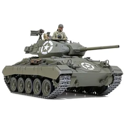 タミヤ 1/35 ミリタリーミニチュアシリーズ No.391 アメリカ軽戦車 M24 チャーフィー ヨーロッパ戦線 プラモデル 35391