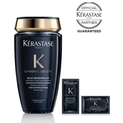 ケラスターゼ CH バン クロノロジストR 250ml シャンプー ショッピングバック付き KERASTASE 黒