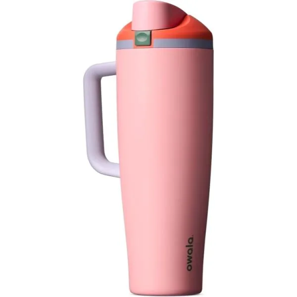 お取り寄せ オワラ フリーシップ タンブラー 水筒 1.18L シュガー・ハイ Owala FreeSip Tumbler Water Bottle