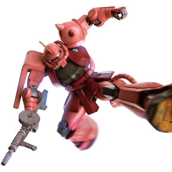 【新品特価】1週間以内発送 HGUC 機動戦士ガンダム シャア専用ザクII 1/144スケール 色分け済みプラモデル
