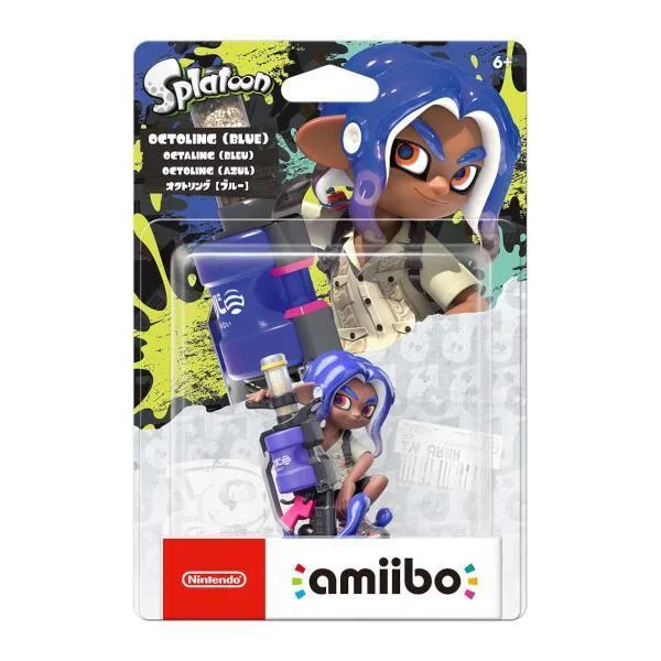 【新品】1週間以内発送 amiibo オクトリング【ブルー】(スプラトゥーンシリーズ) アミーボ キャラクターフィギュア Switch 任天堂 NVL-C-AEAT