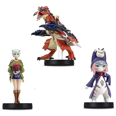 amiibo アミーボ モンスターハンターストーリーズ2 3種類セット 破滅レウス エナ ツキノ