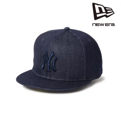 日本正規品 ニューエラ NEW ERA 59FIFTY Denim ニューヨーク・ヤンキース インディゴデニム 14668180 キャップ 帽子