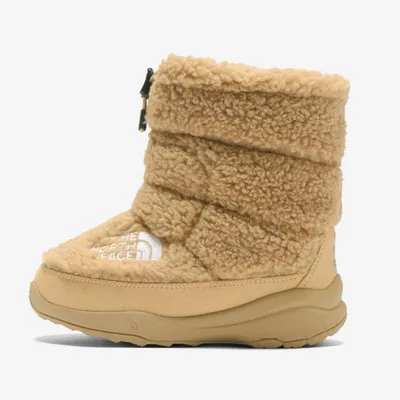 ノースフェイス ウインターブーツ キッズ ヌプシ ブーティ VII フリース ケルプタン 14.0-22.0cm NFJ52373-KE THE NORTH FACE