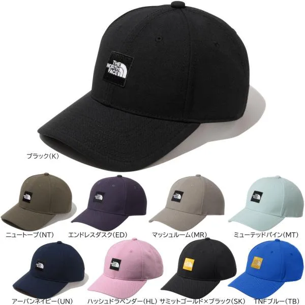 ノースフェイス 帽子 スクエアロゴキャップ メンズ レディース ユニセックス NN02334 THE NORTH FACE 国内正規品