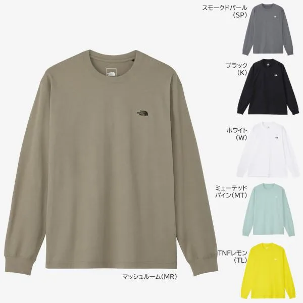 ノースフェイス ロンT メンズ ロングスリーブフラッシュドライヌプシコットンティー 長袖Tシャツ 速乾 S-XXL NT32535 THE NORTH FACE 国内正規品